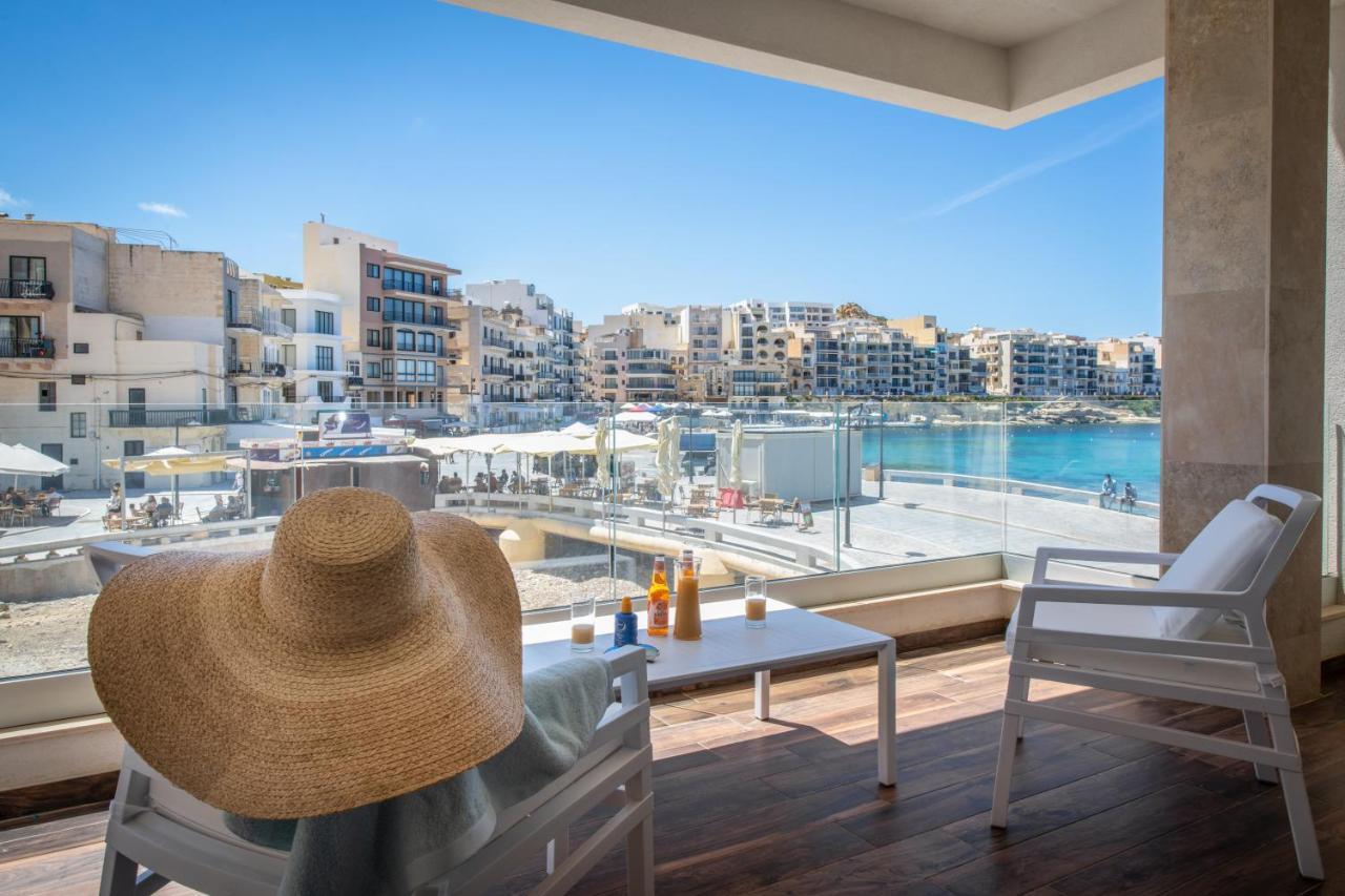 Electra Residence - Luxury Central Beachview Apartment Marsalforn Eksteriør bilde