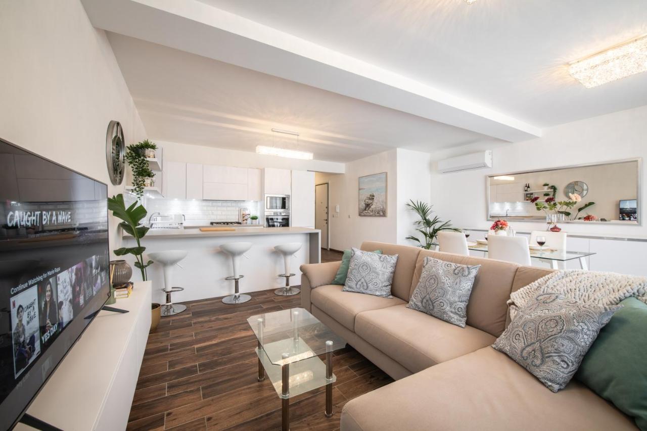 Electra Residence - Luxury Central Beachview Apartment Marsalforn Eksteriør bilde